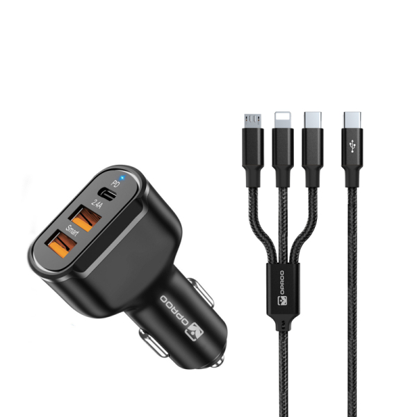 PHONE ACCESORIES/Car chargers with cable set